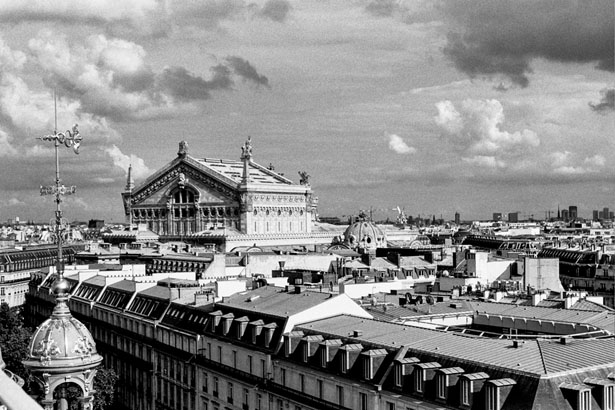 A black and white film journey through Paris and the beaches of Normandy.