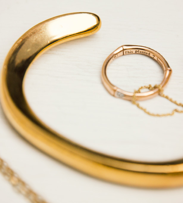 a look at the special pieces of gold jewelry I wear and why