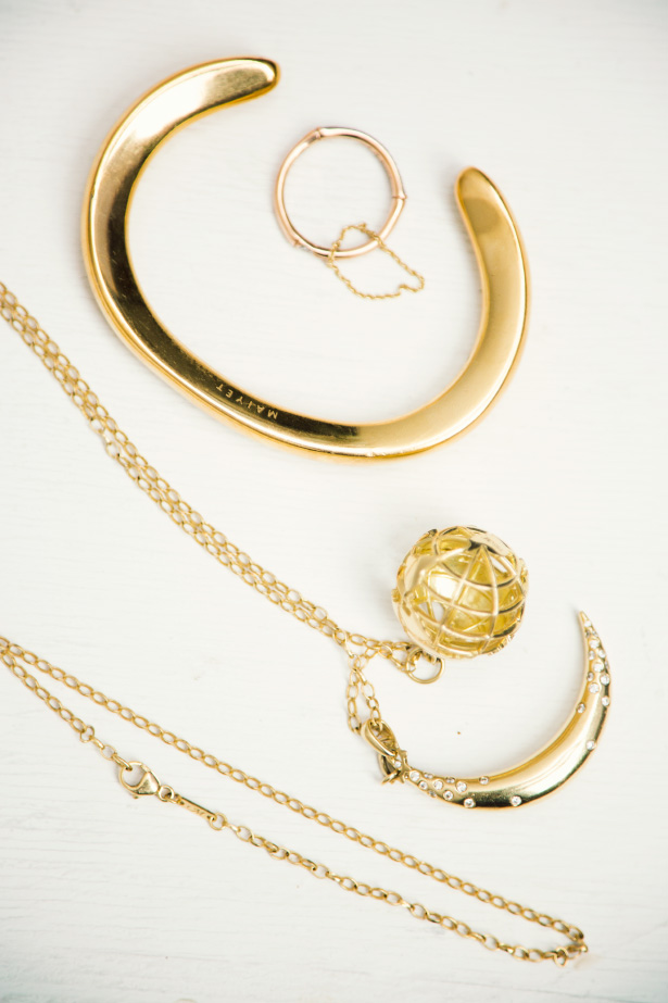 a look at the special pieces of gold jewelry I wear and why