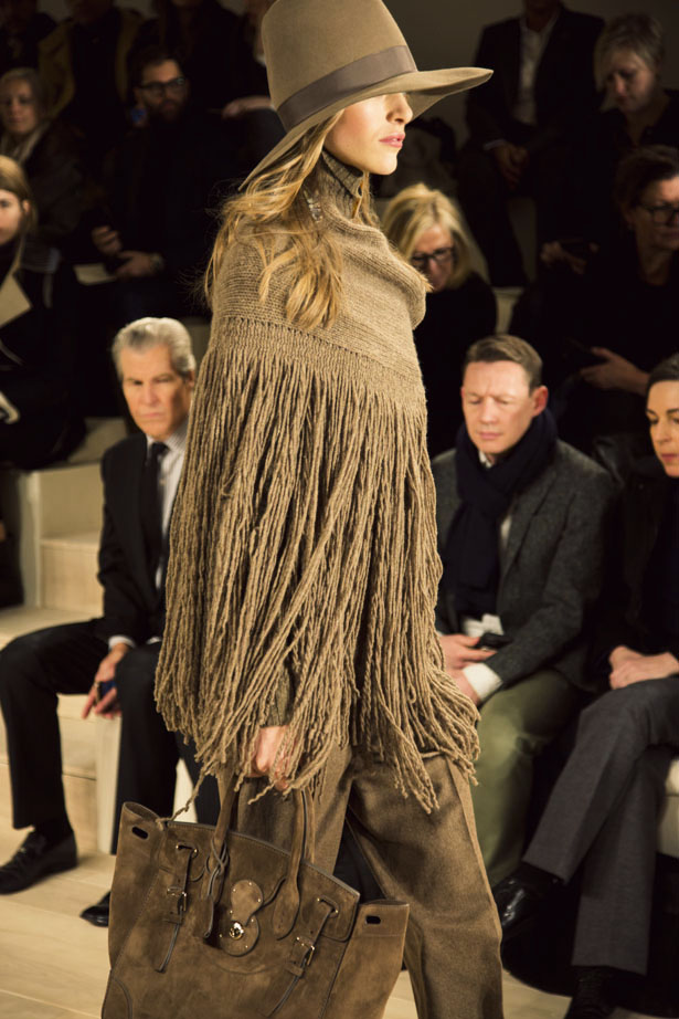 Ralph Lauren Fall 2015 collection show at New York Fashion Week