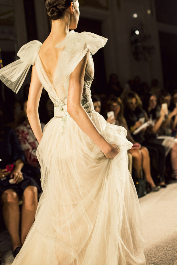 Marchesa Spring / Summer 2016 collection at the St. Regis New York for NYFW.